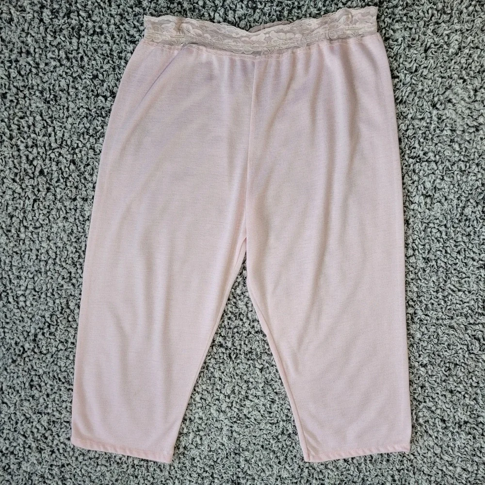 Vintage 90s baby pink pajama set fleece pastel coquette‎ cute girly feminine